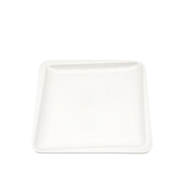Tulu Porselen Plaza 15 cm Düz Tabak Krem - 1