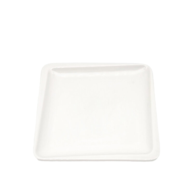 Zest Porcelain Plaza 15 cm Düz Tabak Krem - 1