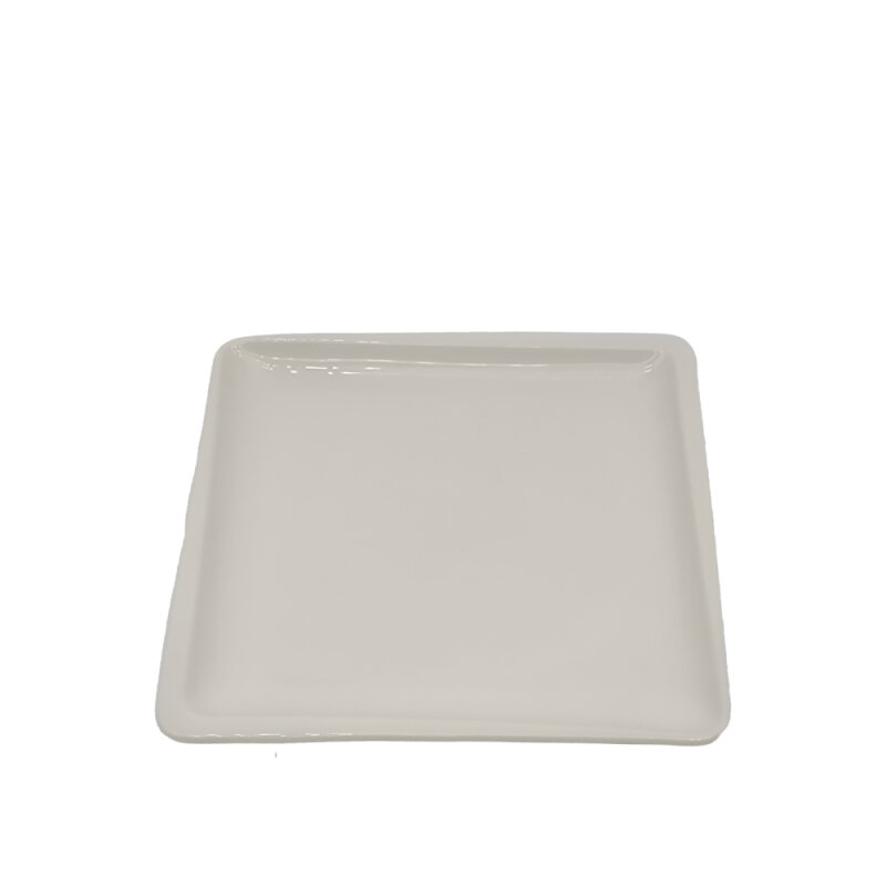 Tulu Porselen Plaza Kare Tabak 22X22cm Krem PLZ22DU00 - 1