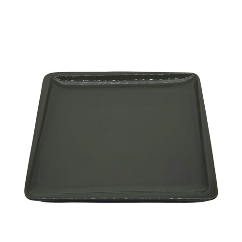 Tulu Porselen Plaza Kare Tabak 27X27cm-Opak 74 Haki PLZ27DUOP74 - TULU PORSELEN