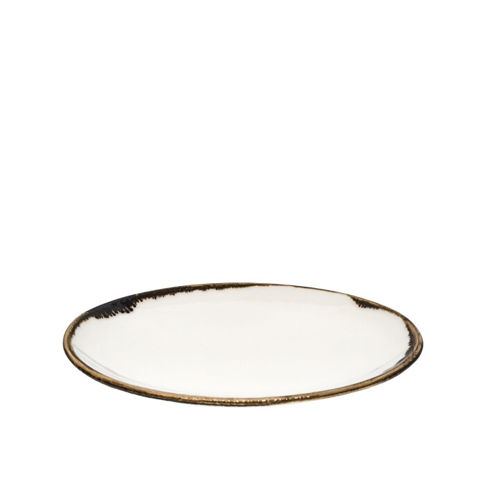 Tulu Porselen Plaza Oval Tabak 25X19cm Chocolate PLZ25X19OVCT47 - 1