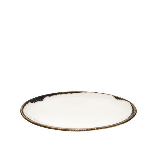 Zest Porcelain Plaza Oval Tabak 25X19cm Chocolate PLZ25X19OVCT47 - ZEST PORCELAIN