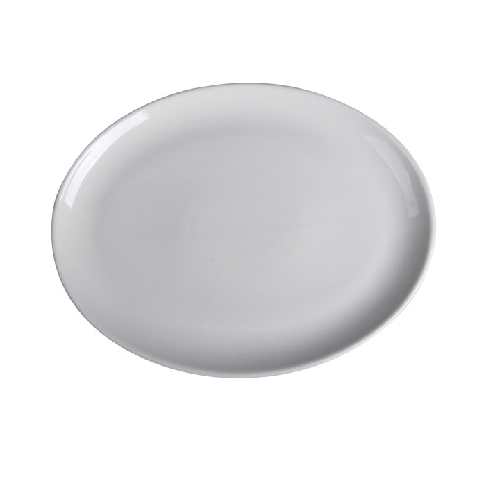 Tulu Porselen Plaza Oval Tabak 25X19cm Krem PLZ25X19OV00 - 2