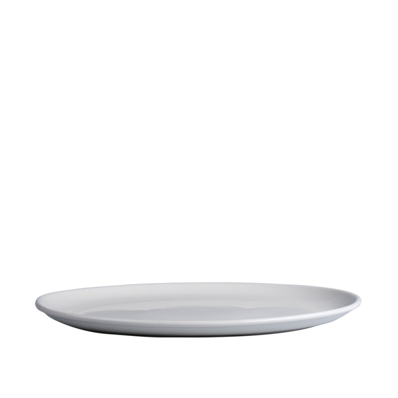 Zest Porcelain Plaza Oval Tabak 25X19cm Krem PLZ25X19OV00 - 3