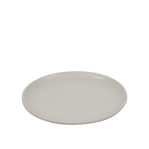 Tulu Porselen Plaza Oval Tabak 25X19cm - Saten Beyaz PLZ25X19OVST01 - TULU PORSELEN