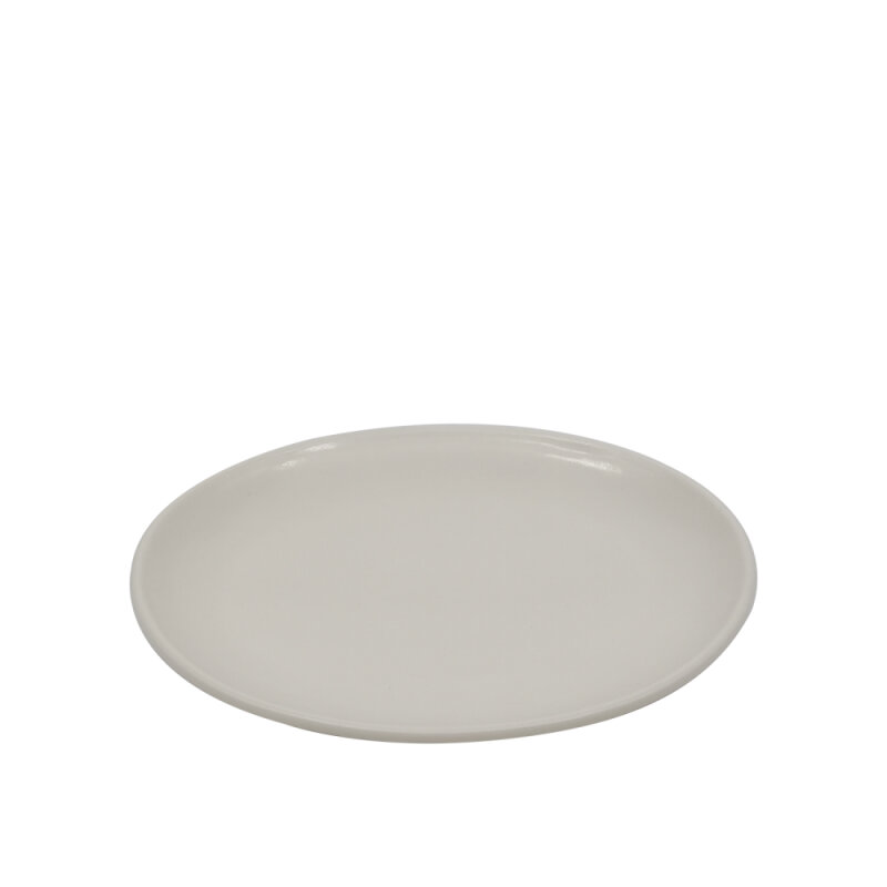 Tulu Porselen Plaza Oval Tabak 25X19cm - Saten Beyaz PLZ25X19OVST01 - 1