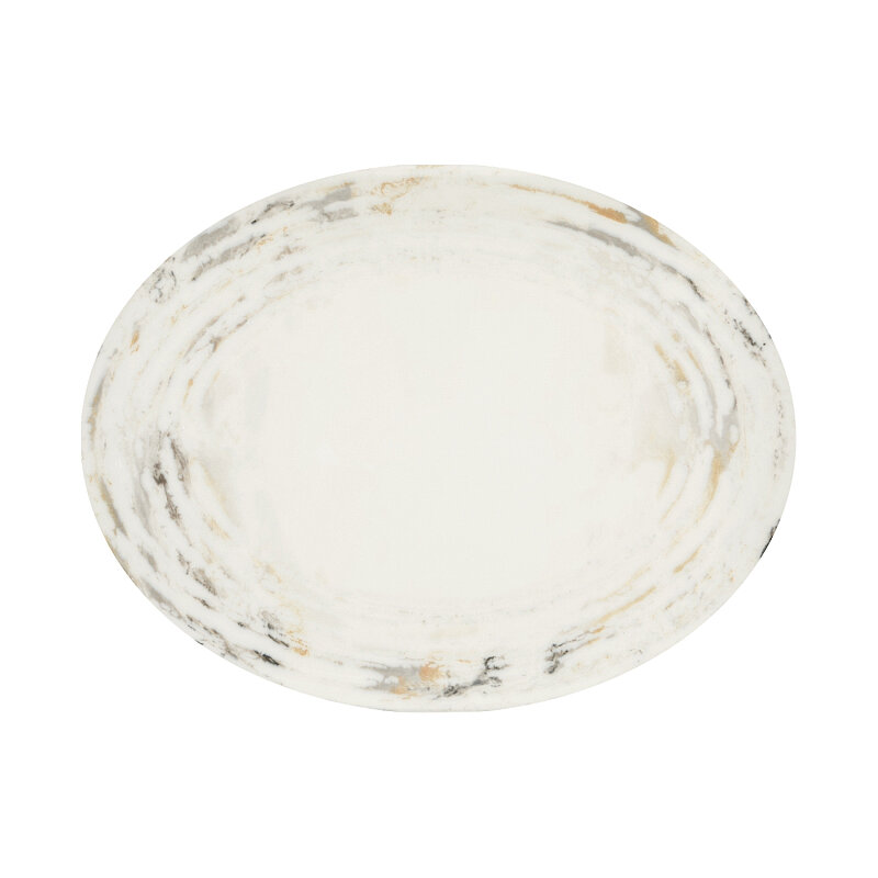 PLAZA OVAL TABAK 31X24CM-LENA - 1