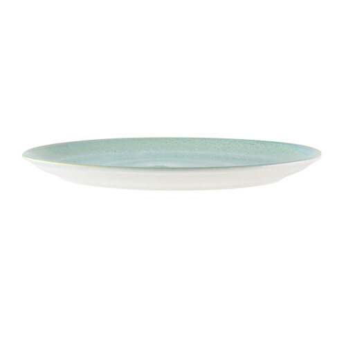Zest Porcelain Plaza Oval Tabak 36X28 Cm-Crystal - 2