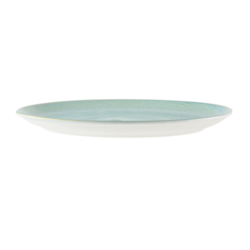 Zest Porcelain Plaza Oval Tabak 36X28 Cm-Crystal - 2
