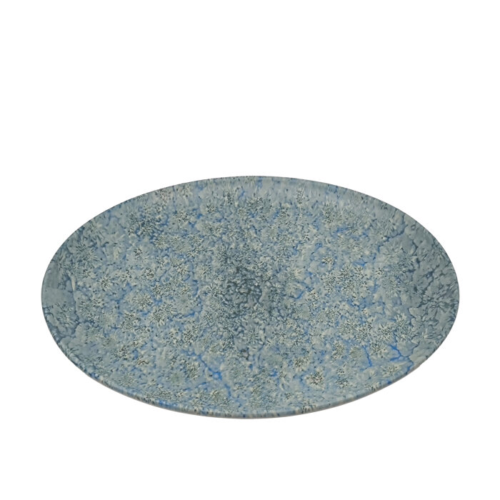 Zest Porcelain Plaza Oval Tabak 36X28Cm-Aegean - 1