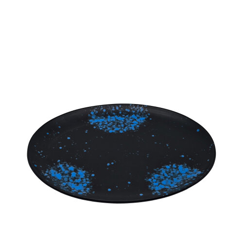 Zest Porcelain Plaza Oval Tabak 36X28Cm -Oxy Blue - ZEST PORCELAIN