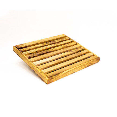 Zeytiniz Plüton Ekmek Kesme Tahtası Izgaralı35X30 - ZEYTİNİZ