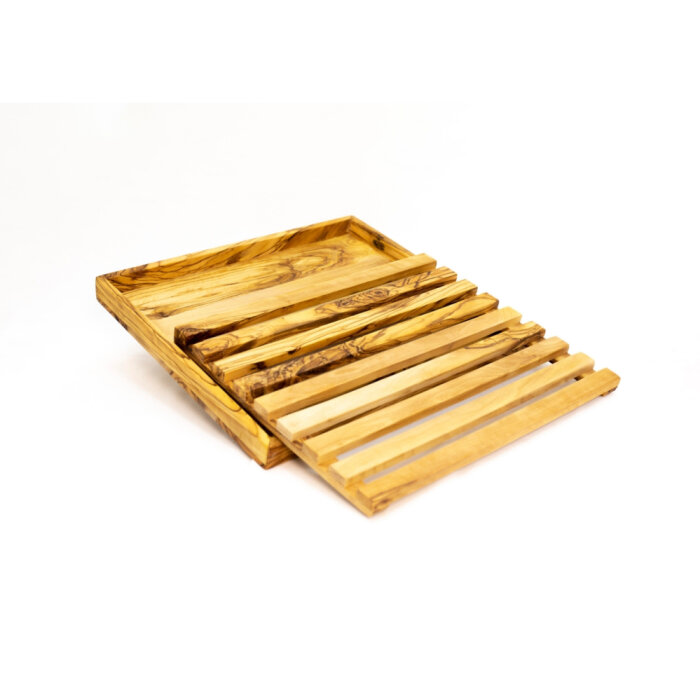 Zeytiniz Plüton Ekmek Kesme Tahtası Izgaralı35X30 - 2