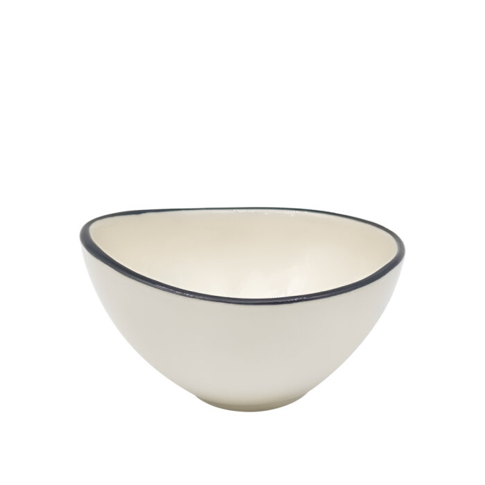 Tulu Porselen Poliforma Kase 10 Cm - File 64 Siyah POL10KSF64 - 1