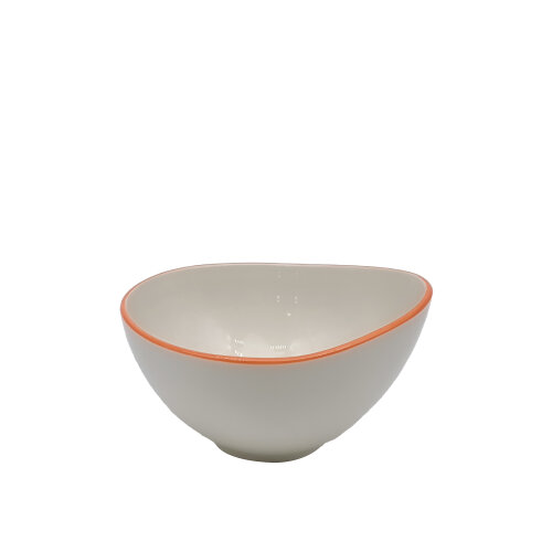 Tulu Porselen Poliforma Kase 15 cm File 44 Turuncu POL15KSF44 - TULU PORSELEN