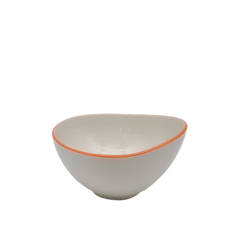 Tulu Porselen Poliforma Kase 15 cm File 44 Turuncu POL15KSF44 - 1