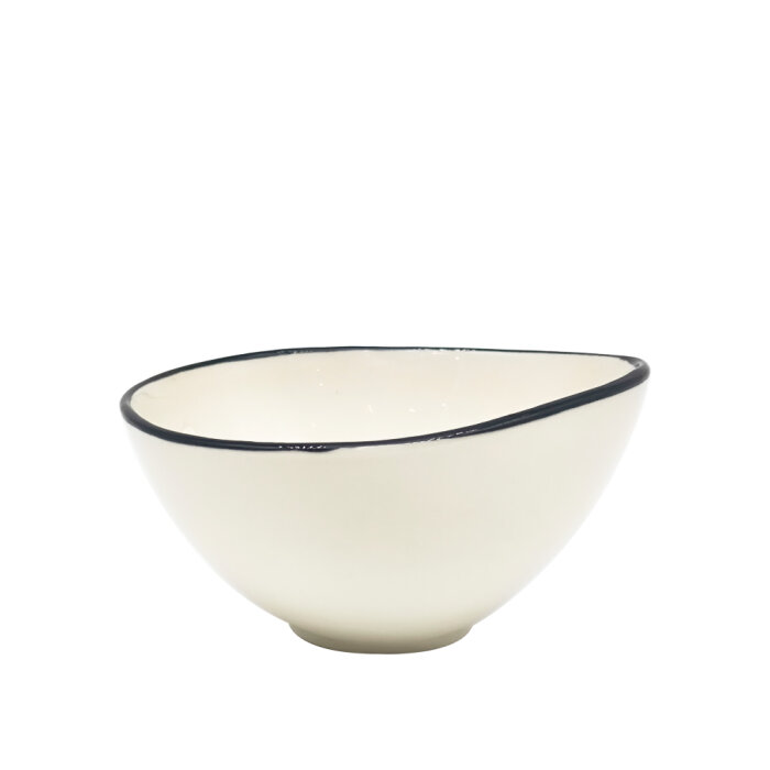 Zest Porcelain Poliforma Kase 15Cm-Riva Siyah - 1