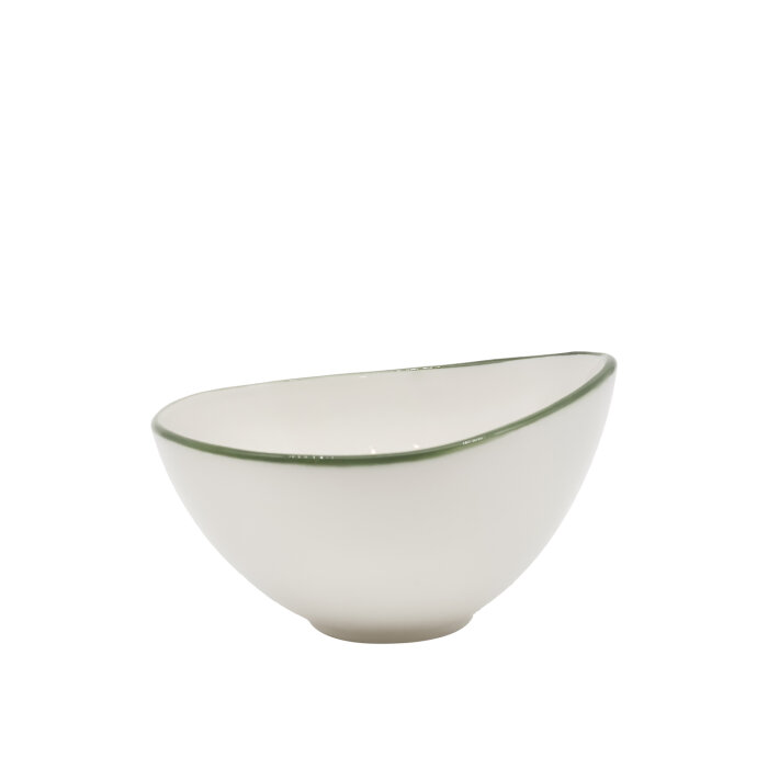 Zest Porcelain Poliforma Kase 15Cm-Riva Yeşil Yeşil - 1