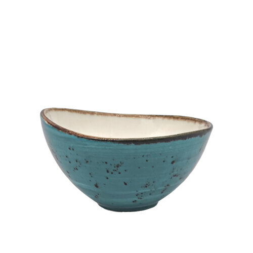 Zest Porcelain Poliforma Kase 15 Cm -Paris Turkuaz - ZEST PORCELAIN