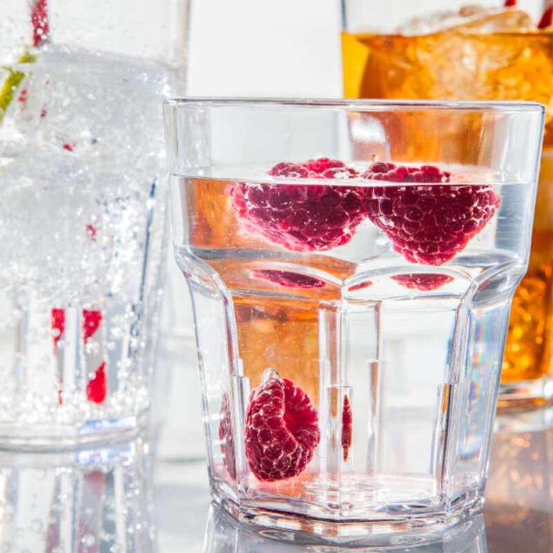 Polikarbon Avanos Stok.Bardak 230 Ml.Şeffaf Pm.S23 - 2