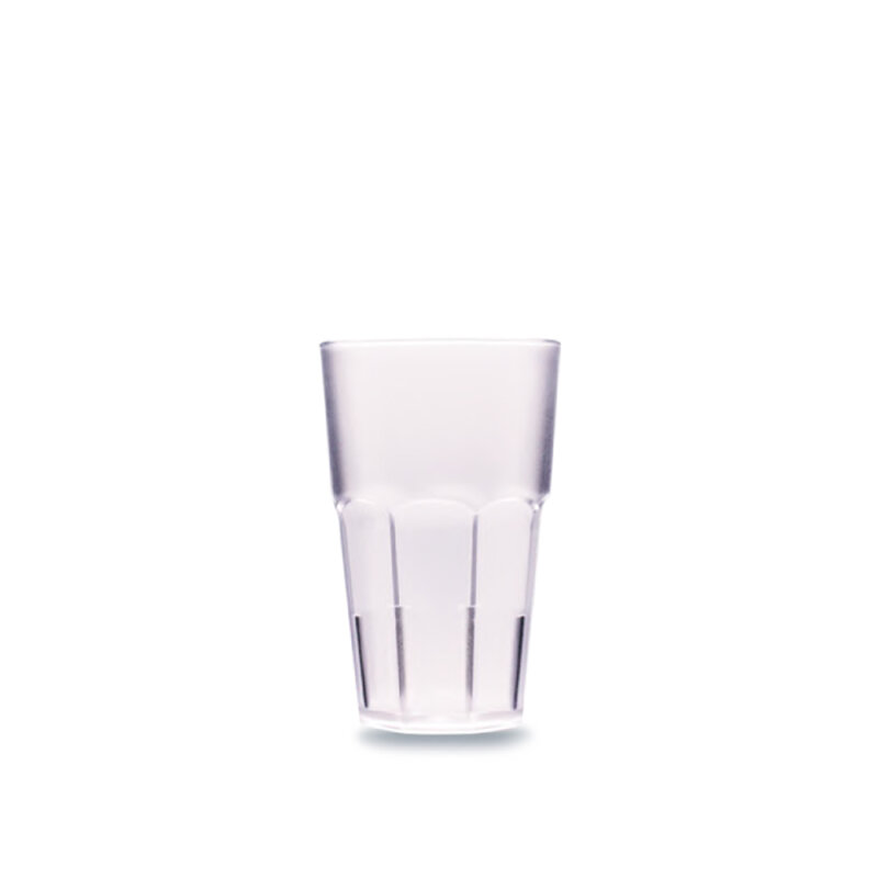 Polikarbon Avanos Stok.Kumlu Bardak 330 Ml.Şeffaf Pm.S33F - 1