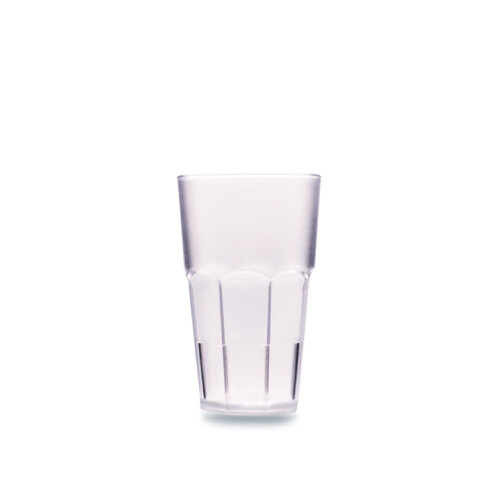 Polikarbon Avanos Stok.Kumlu Bardak 450 Ml.Şeffaf Pm.S45 - RUBİKAP