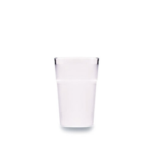 Polikarbon Ekon Kumlu Bardak 250 Ml Şeffaf Ec.25 - RUBİKAP