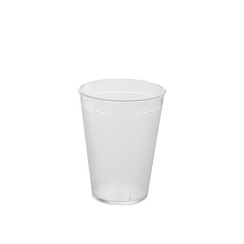 Polikarbon Kumlu Bardak 200 Ml Şeffaf Tb.18 - RUBİKAP