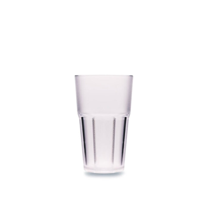 Rubikap Polikarbonat Premium Kumlu Bardak 400 Ml Şeffaf PM.400 - 1