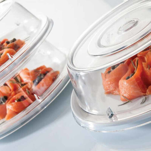 Polikarbon Tabak Kapağı 16 /17 Cm Şeffaf C.17 - 2