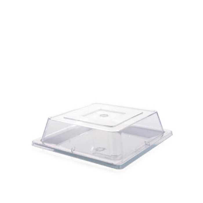 Polikarbon Tabak Kapağı Kare 27 X 27 Cm Şeffaf Cs.27 - 2