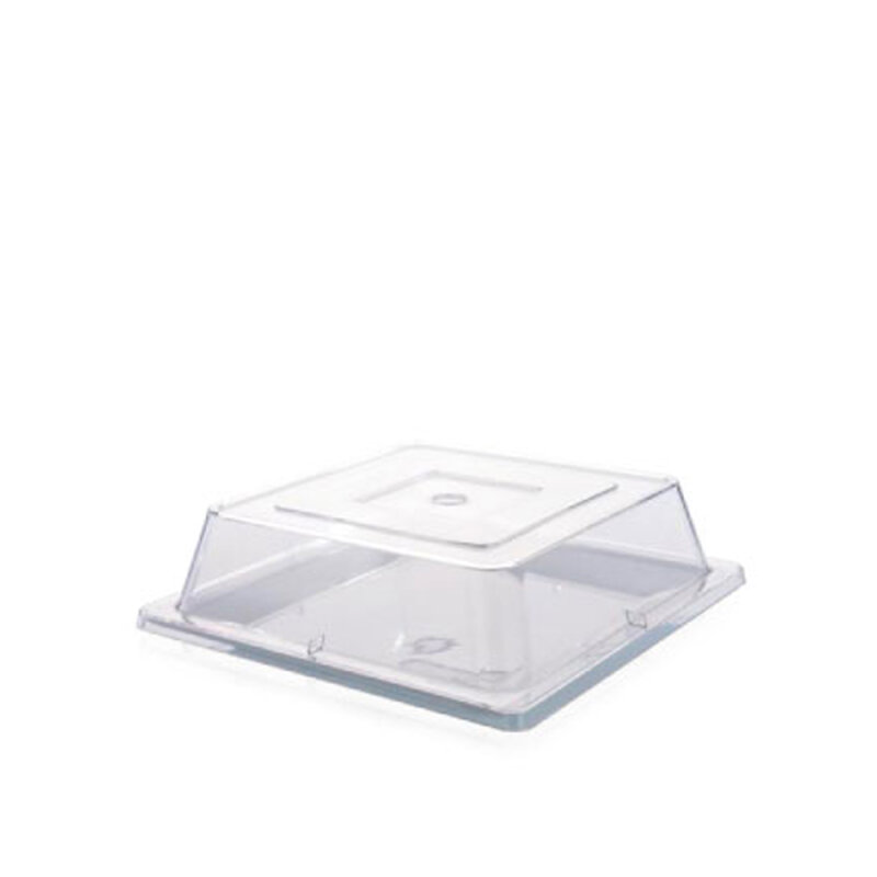 Polikarbon Tabak Kapağı Kare 27 X 27 Cm Şeffaf Cs.27 - 1