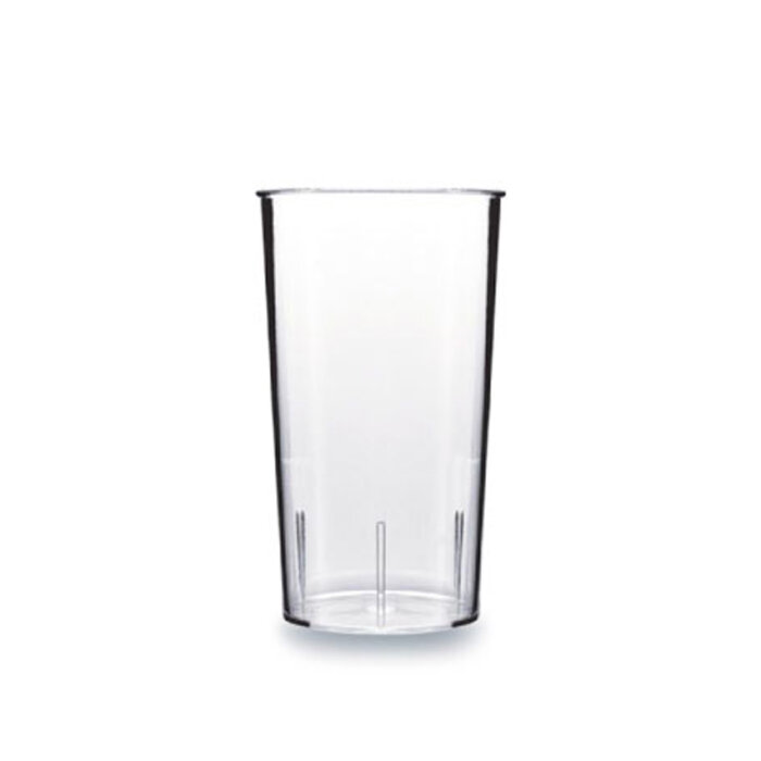 Rubikap Polikarbonat Tender Kokteyl Bardağı 400 Ml.Prem.Şeffaf RT.P40 - 1