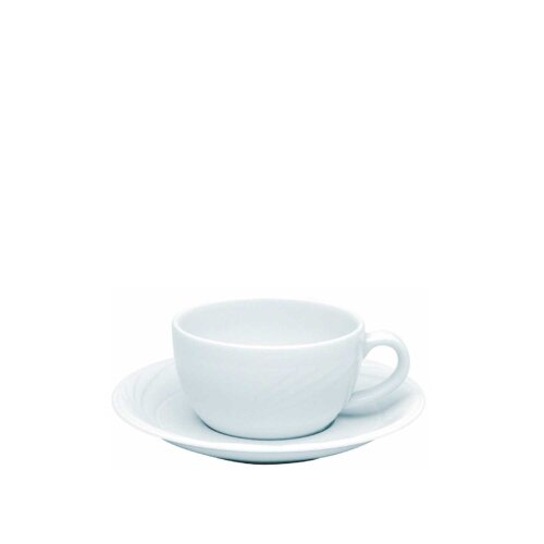 Porland Porselen 323625 Halley Beyaz Çay Fincan 207 Cc - PORLAND PORSELEN