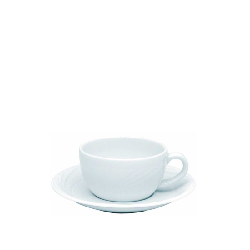 Porland Porselen 323625 Halley Beyaz Çay Fincan 207 Cc - 1