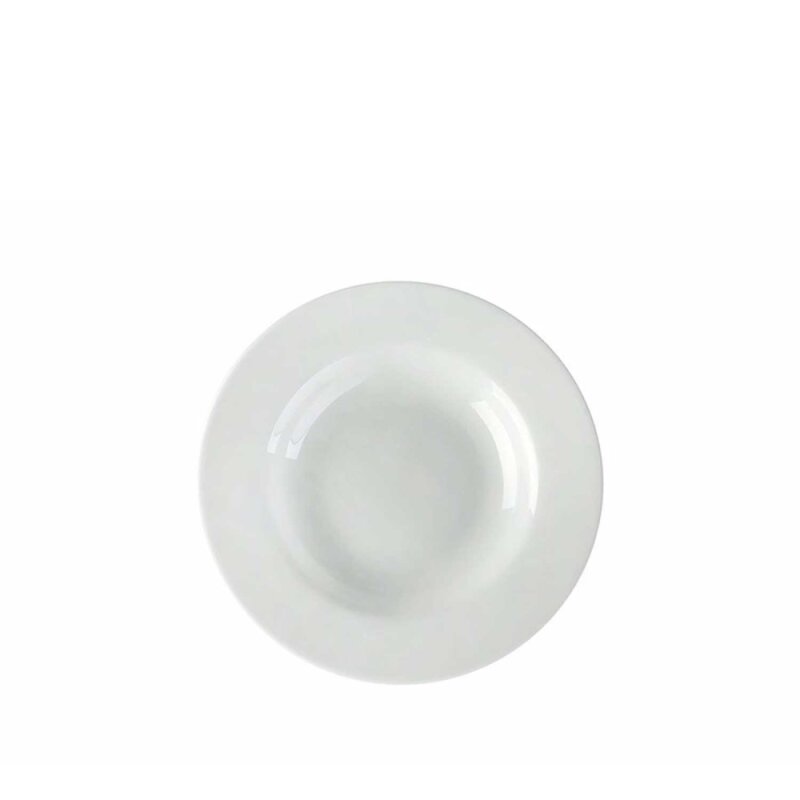 Porland Porselen 170621 Bella Beyaz Çukur Tabak 210 Mm - 1