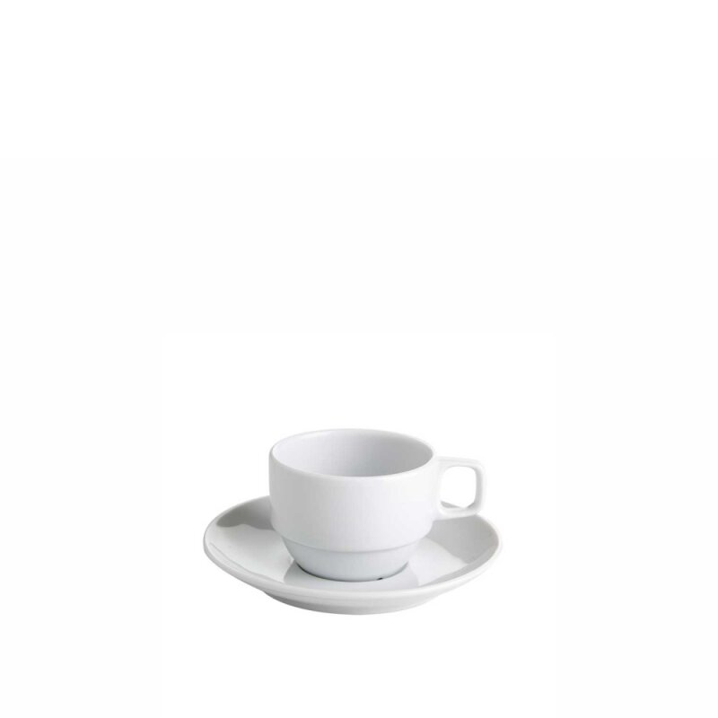 Porland Porselen 320717 Bella Beyaz Çay Fincan 150 Cc - 1