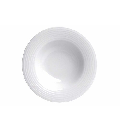 Porland Porselen 175225 Focus Beyaz Çukur Tabak 250 Mm - PORLAND PORSELEN