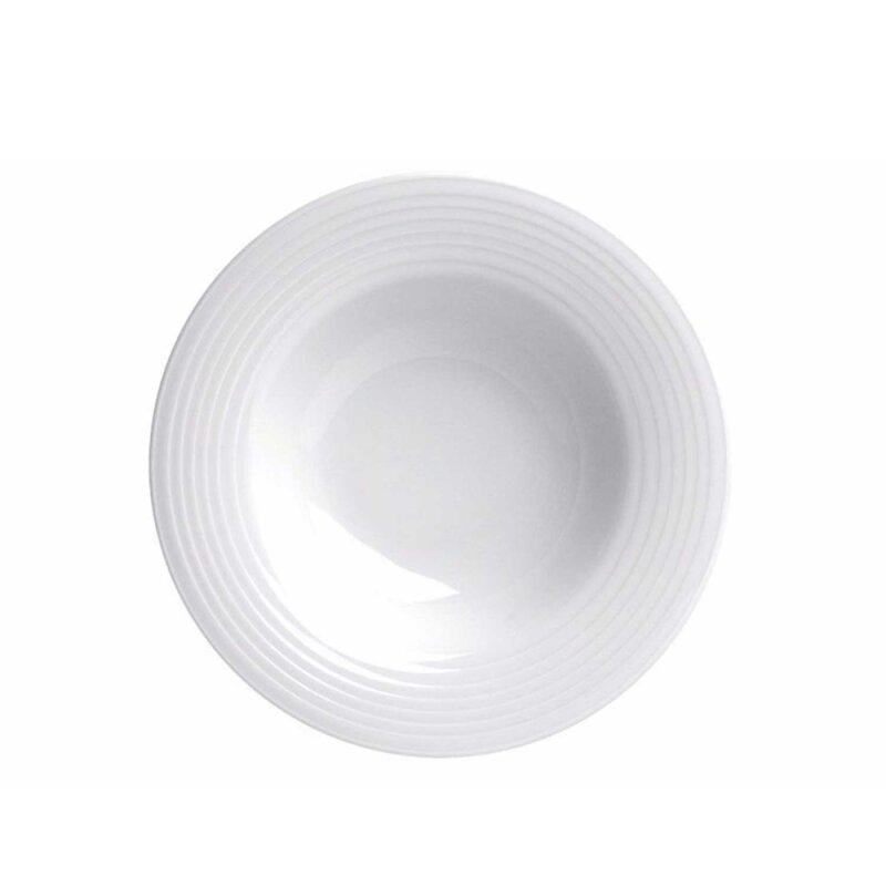 Porland Porselen 175230 Focus Beyaz Çukur Tabak 300 Mm - 1