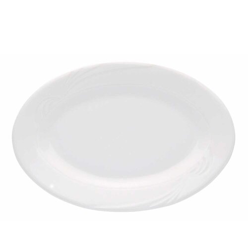 Porland Porselen 113627 Halley Beyaz Kayık Tabak 270 Mm - PORLAND PORSELEN