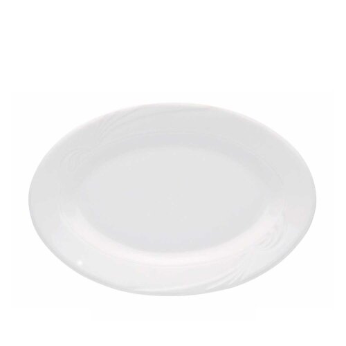 Porland Porselen 113628 Halley Beyaz Kayık Tabak 280 Mm - PORLAND PORSELEN