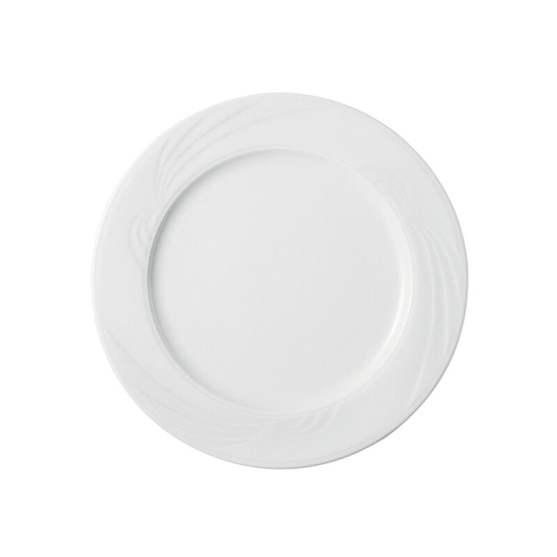 Porland Porselen 163620 Halley Beyaz Düz Tabak 20 cm - 1