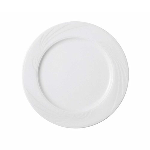 Porland Porselen 163624 Halley Beyaz Düz Tabak 24 cm - PORLAND PORSELEN