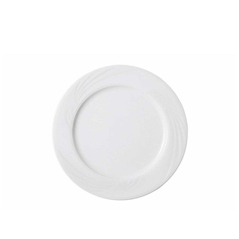 Porland Porselen 163632 Halley Beyaz Düz Tabak 32 cm - 1