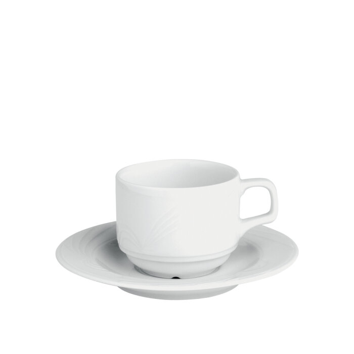 Porland Porselen Halley Beyaz 223607 Tbklı.Çay Fin 177Cc - 1