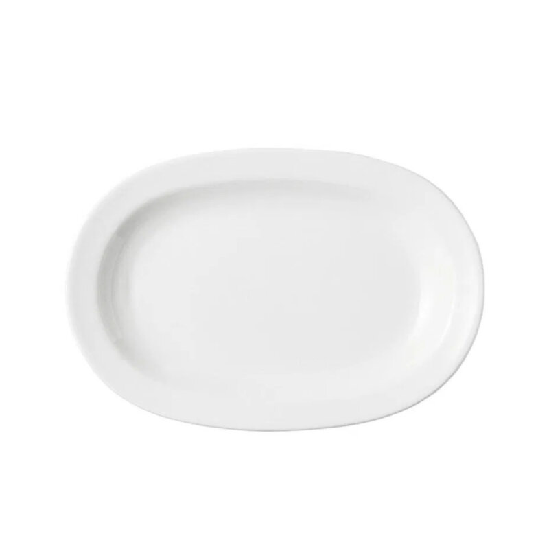 POR İSTANBUL BEYAZ 110222 KAYIK TABAK 22CM - 1