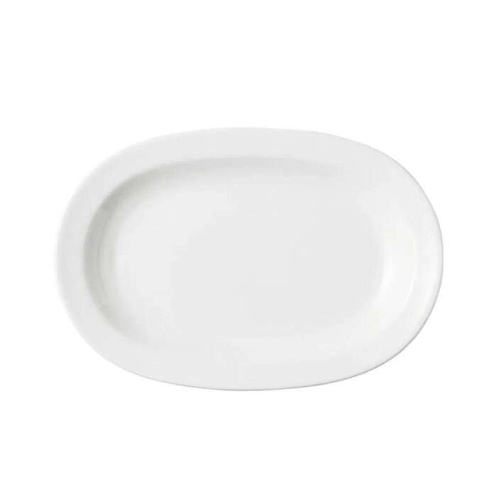 POR İSTANBUL BEYAZ 110234 KAYIK TABAK 35CM - 1