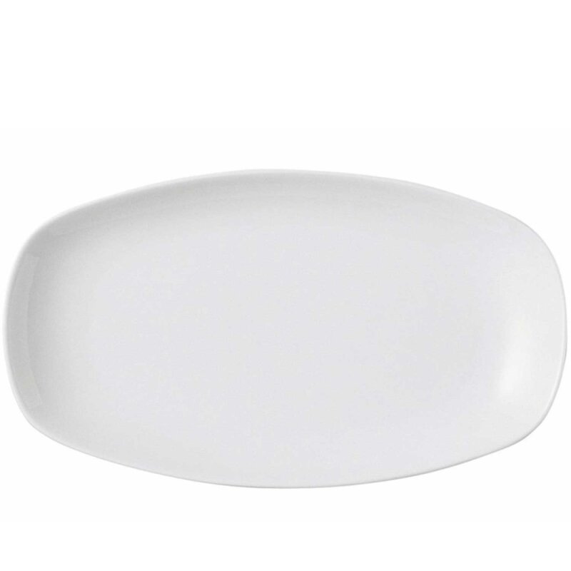 Porland Porselen 117540 Lebon Beyaz Kayık Tabak 420 Mm - 1