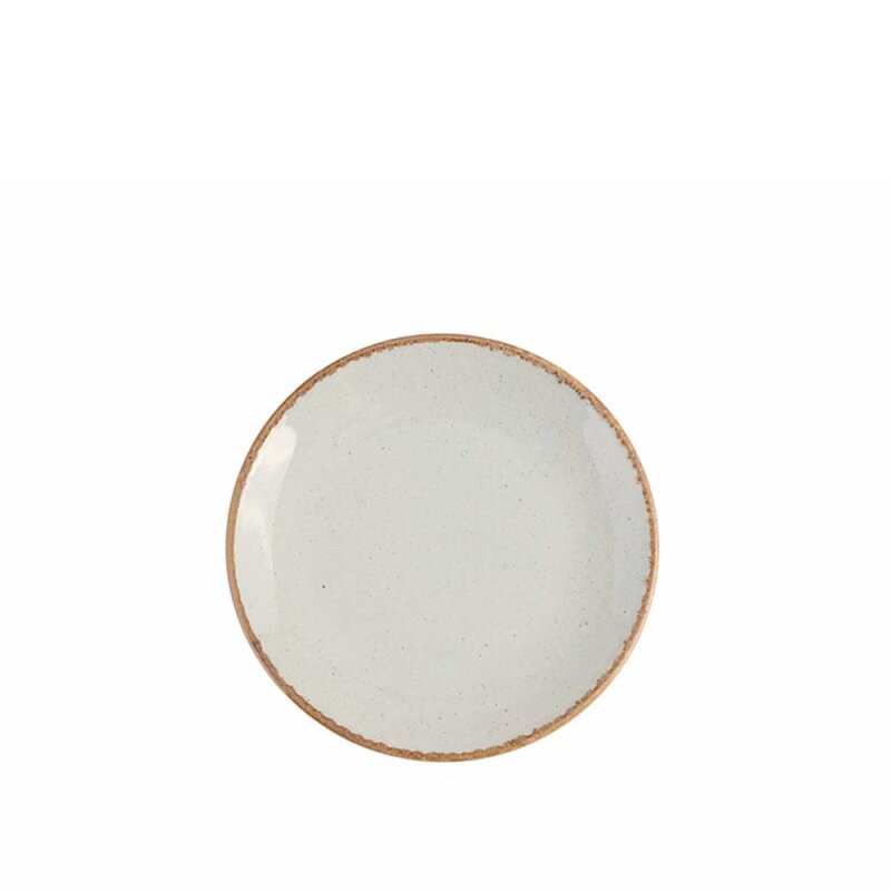 Porland Porselen 187620 Lebon Beyaz Düz Tabak 20 cm - 1