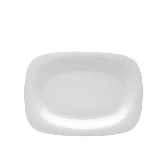 Porland Porselen Paloma Beyaz 112816 Kayık Tabak 16Cm - 1